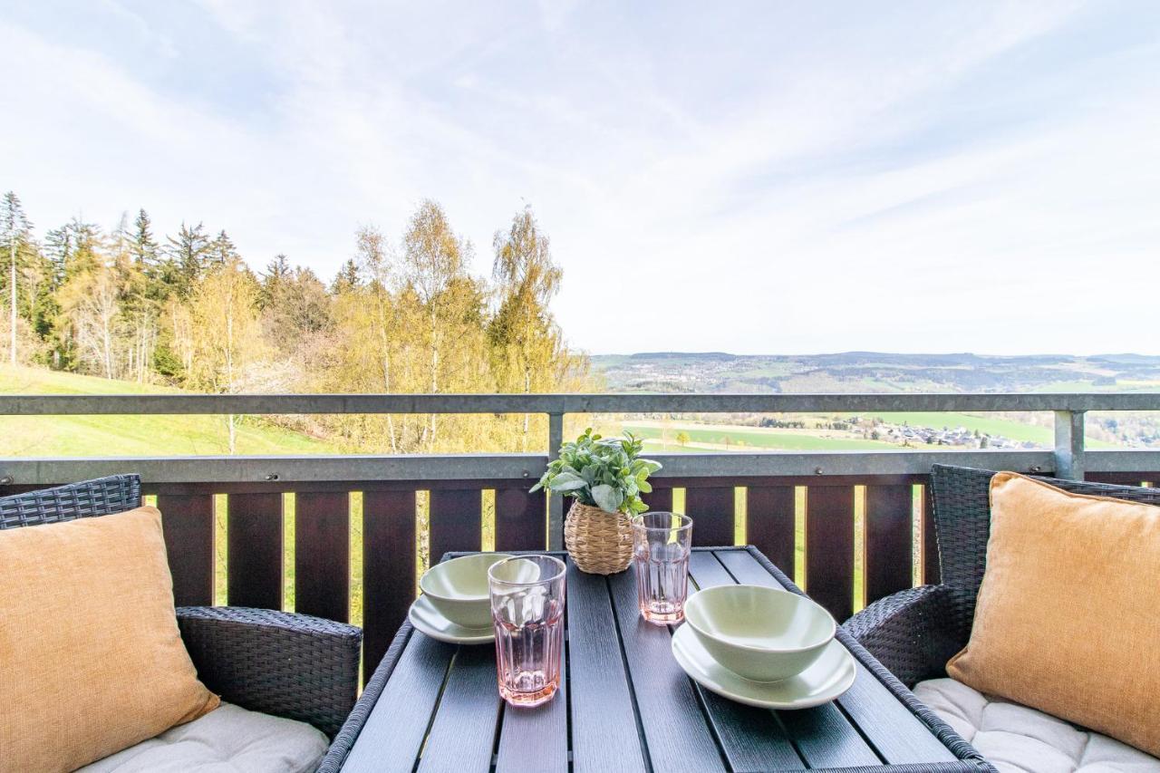 Apartment Bergwiese I Balkon I Aufzug I Stellplatz Schwarzenberg  Ngoại thất bức ảnh